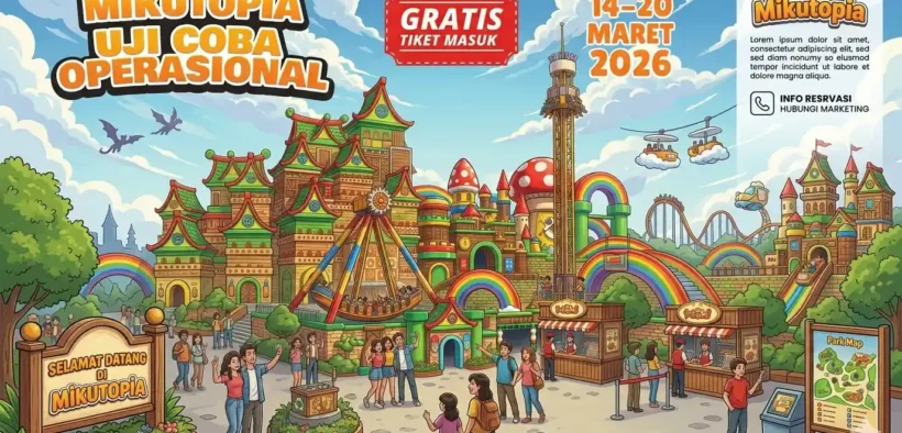Kota Batu ada pemain baru yang siap bikin feed Instagram kamu makin estetik: Mikutopia! Berlokasi di Desa Tulungrejo, Kecamatan Bumiaji