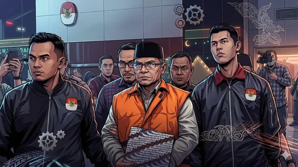 KPK resmi mengalihkan status penahanan mantan Menteri Agama 2020–2024, Yaqut Cholil Qoumas, dari rumah tahanan menjadi tahanan rumah.