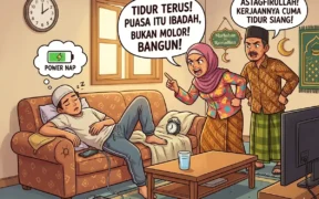 Dikira Pemalas, padahal tidur singkat alias Power Nap pas siang hari di bulan puasa itu adalah life hack biar performa kamu tetep gacor!