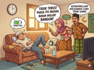 Kasih Tahu Orang Tua Bebal Itu: Tidur Siang Pas Puasa Bukan Malas, Tapi Power Up