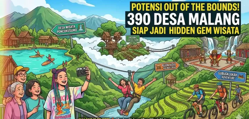Potensi Out Of The Bounds! 390 Desa Malang Siap Jadi Hidden Gem Wisata