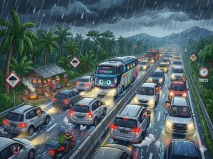 Ada Yang Ikutan Mudik: BMKG Peringatkan Hujan Lebat 25-27 Maret!
