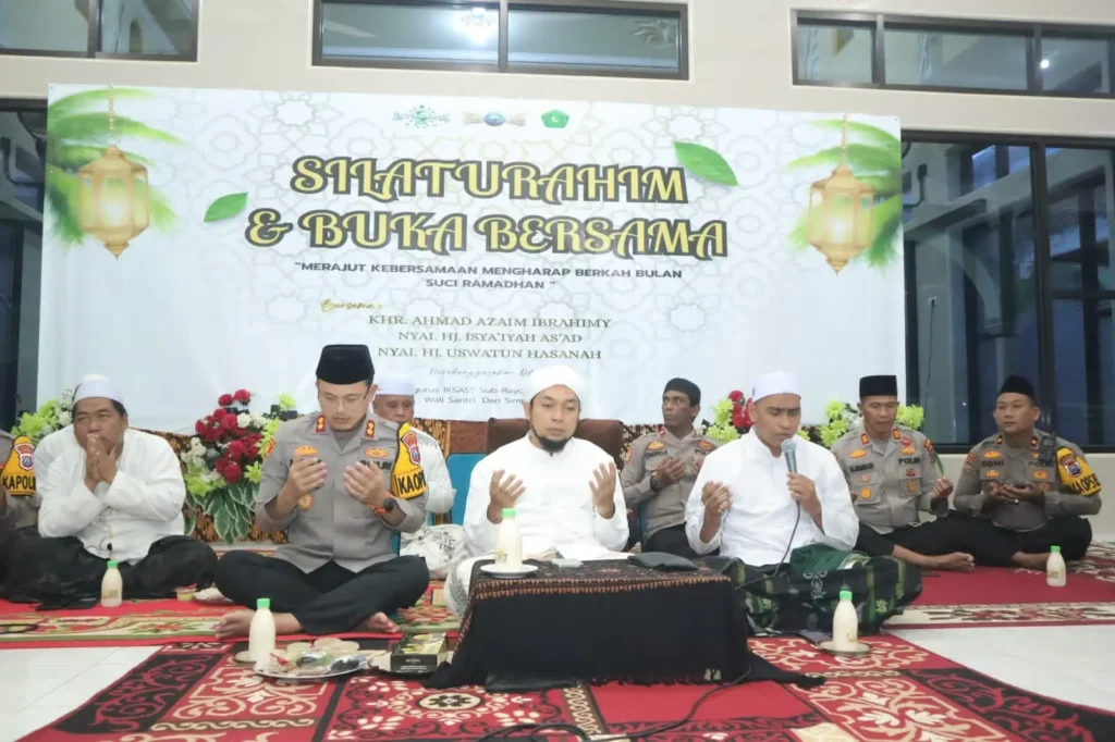 Kapolres Situbondo Bersama Kiai Azaim Larang Balap Liar dan Petasan