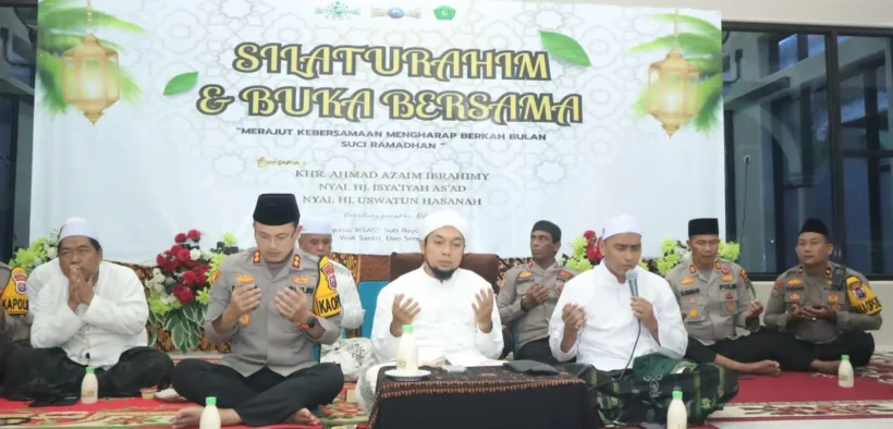 Kapolres Situbondo Bersama Kiai Azaim Larang Balap Liar dan Petasan
