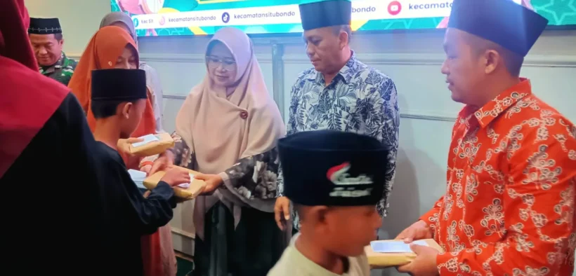 Pemerintah Kecamatan Situbondo bersama Yayasan Dana Sosial Al-Falah (YDSF) menggelar kegiatan buka puasa dan Santunan Anak Yatim