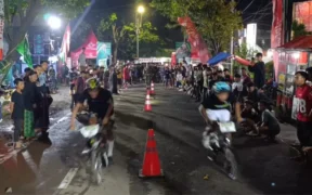 Ramadan cuma buat rebahan? GP Ansor Kraksaan baru aja pecahin suasana lewat event BMX Ramadan Night Drag Race (6-7/3/2026).