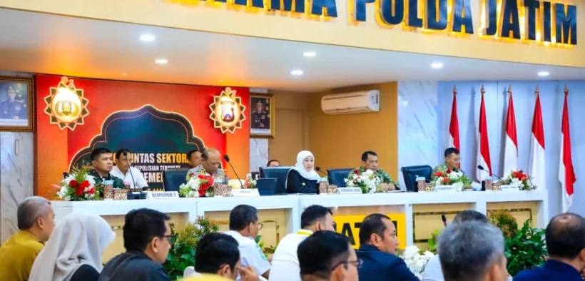 Gubernur Jawa Timur Khofifah Indar Parawansa persiapkan langkah di berbagai instansi dalam menghadapi arus mudik Lebaran 2026