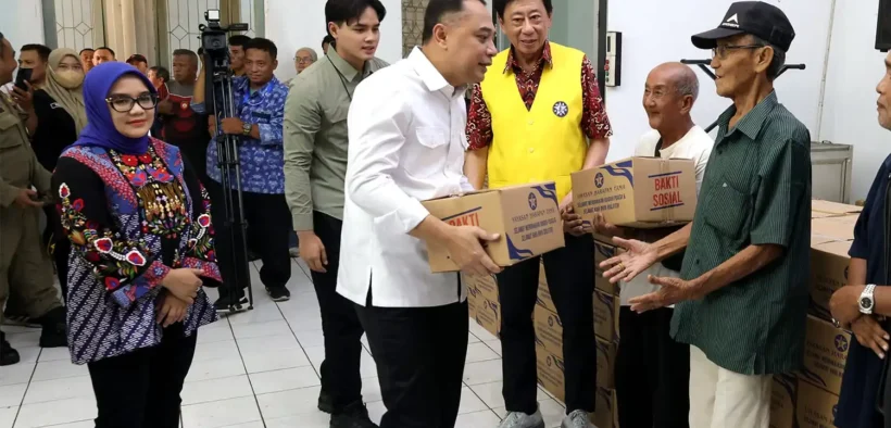 Yayasan Harapan Tama kembali menunjukkan kepeduliannya kepada masyarakat dengan membagikan 1.000 paket sembako