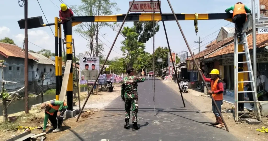 Mulai April 2026, 8 Ruas Jalan Probolinggo Dipasang Portal Pembatas