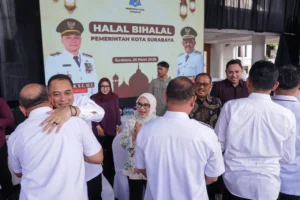 Halalbihalal Sederhana, Wali Kota Eri Ajak Jajaran Pemkot Surabaya Jaga Lisan