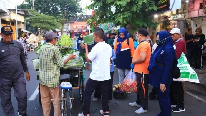 Pemerintah Kota Probolinggo kembali memperketat penataan kawasan pasar, khususnya terhadap pedagang kaki lima (PKL)