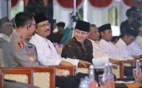 Menteri Sosial RI, Saifullah Yusuf atau yang akrab disapa Gus Ipul, mengapresiasi komitmen Pemerintah Kabupaten Trenggalek terkait DTSEN