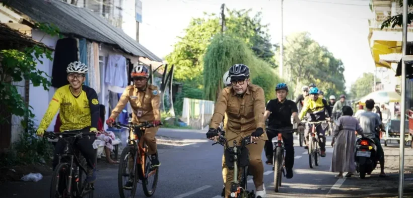 Bupati Probolinggo Mohammad Haris kembali menguatkan program Bike to Work (B2W), dorong gaya hidup sehat sekaligus efisiensi energi