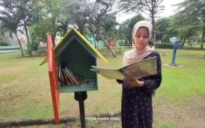 kotak baca Taman Maramis Probolinggo
