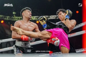 Nelson Kalahkan Dewa Aji Duel Panas 3 Ronde!
