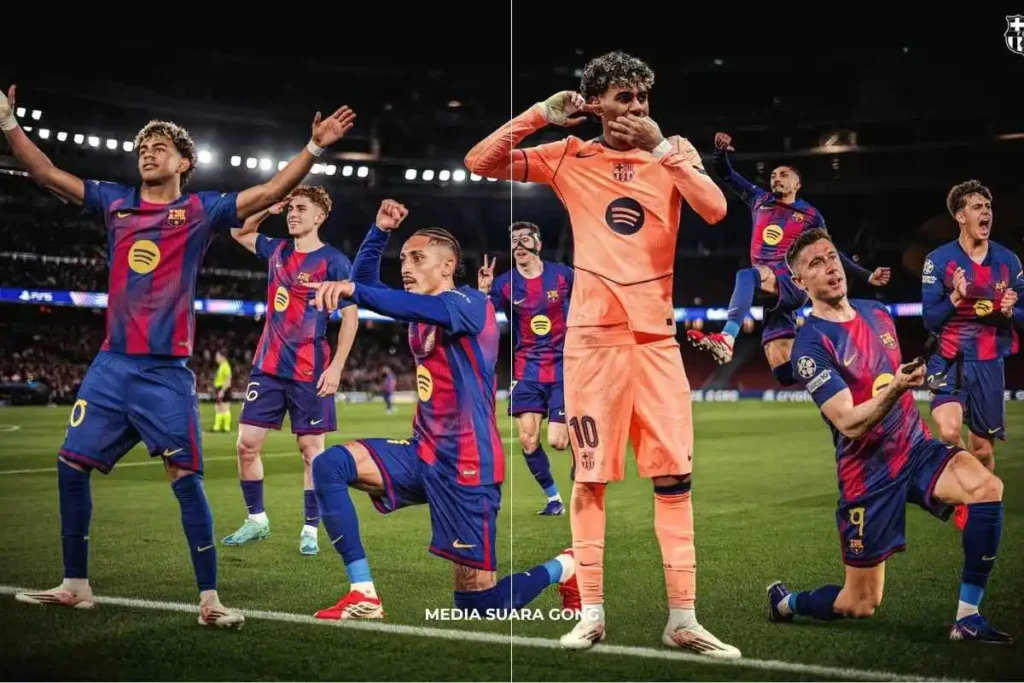 Pesta Gol Barcelona Newcastle