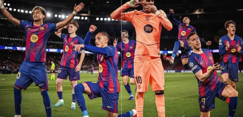 Pesta Gol Barcelona Newcastle