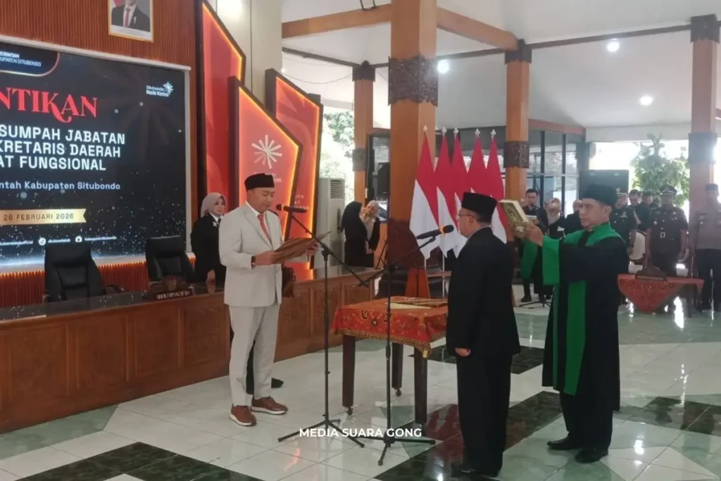 Pelantikan Pj Sekda Situbondo