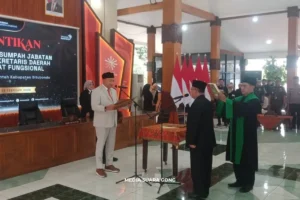 Pelantikan Pj Sekda Situbondo Mas Rio Tekankan Eksekusi Cepat