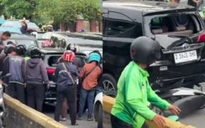 Calya lawan arah Jakpus