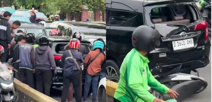 Calya lawan arah Jakpus