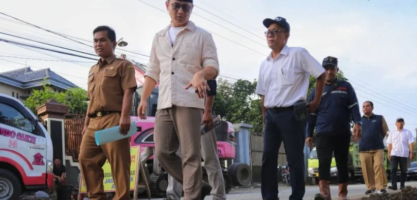 Jelang Lebaran, Bupati Arifin Tinjau Preservasi Jalan Ngetal–Kampak