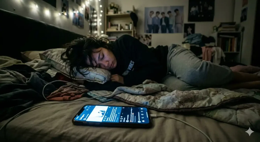 Mau scrolling TikTok 5 menit sebelum tidur, eh tau-tau bukannya ngerasa seger, malah ngerasa "kosong", Fix Kamu lagi Social Media Burnout