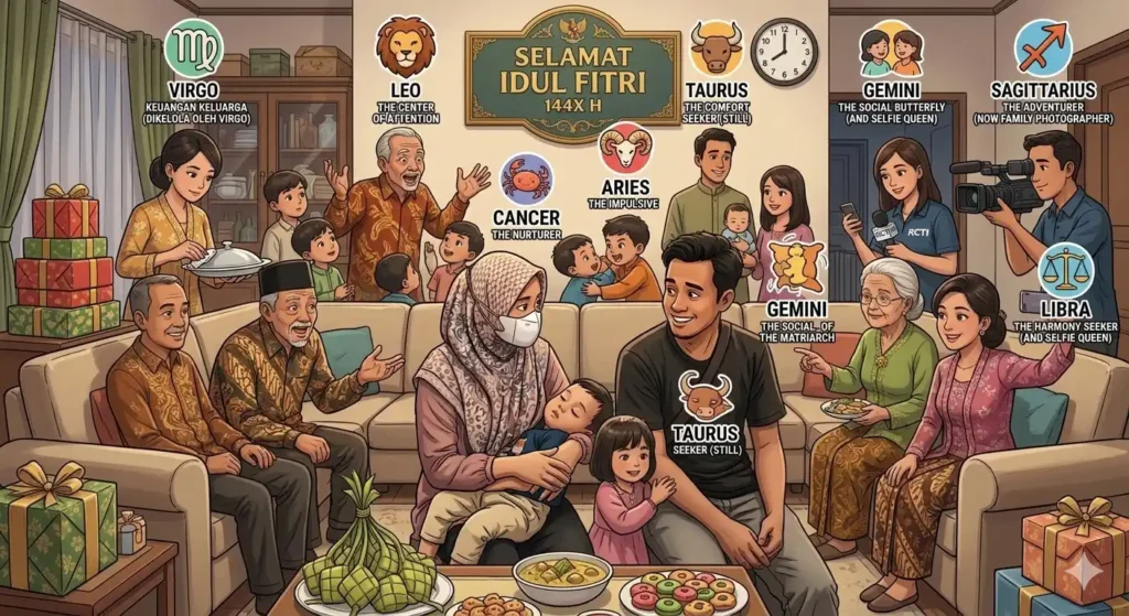 POV: Kelakuan Zodiak Pas Lebaran