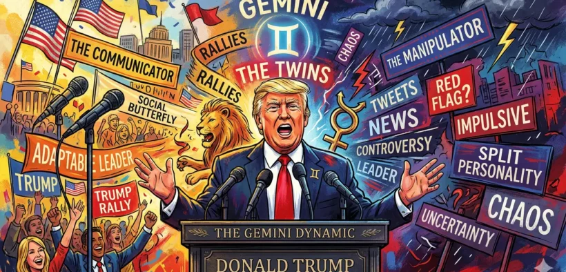 Apa yang membuat vibes Gemini begitu melekat pada sosok seperti Trump? Mengapa zodiak ini sering dianggap problematik