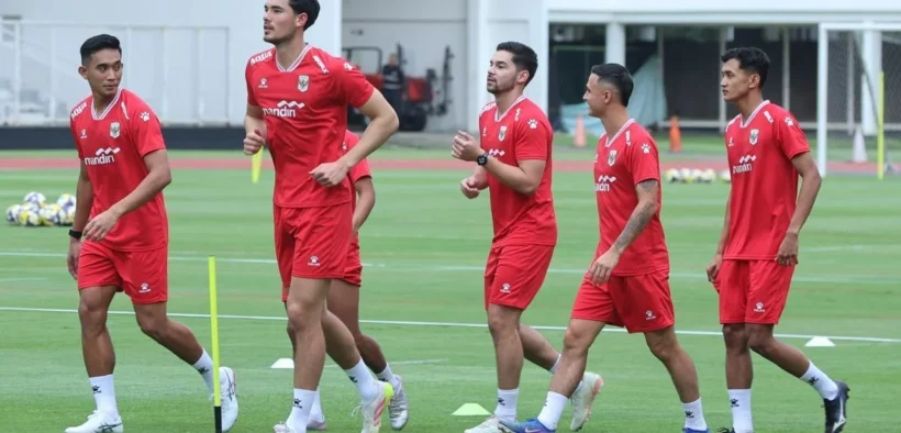 latihan perdana timnas indonesia