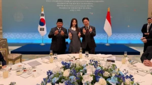 Potret ‘Langka’ Carmen H2H Bareng Presiden Prabowo & Lee Jae Myung