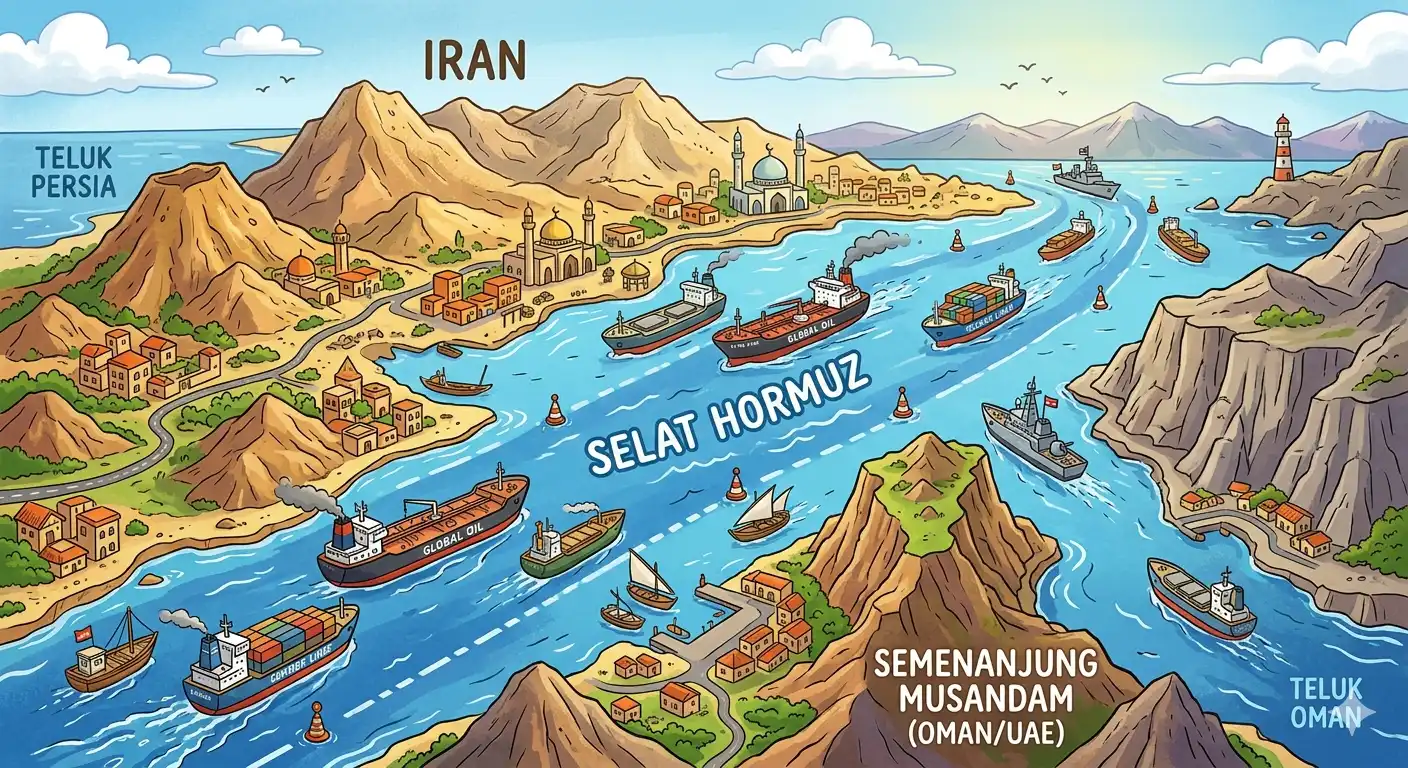 Presiden Amerika Serikat, Donald Trump, secara tegas menolak proposal terbaru dari Iran untuk membuka kembali Selat Hormuz.