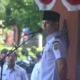 Mochamad Nur Arifin bersama Wakil Bupati Syah Natanegara menggelar halal bihalal bersama ASN di lingkungan Pemkab Trenggalek