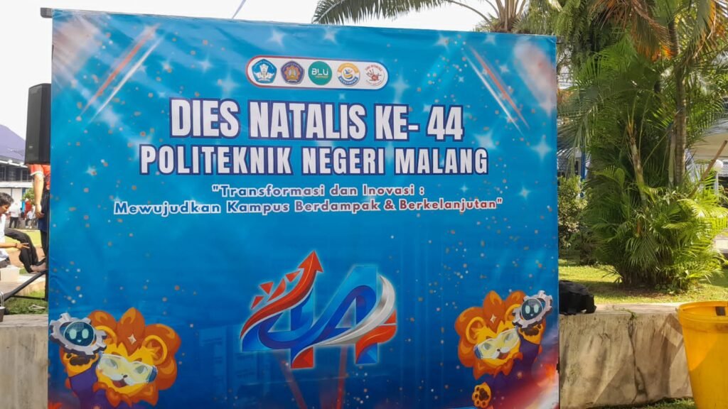 Memasuki usia ke-44, Politeknik Negeri Malang (Polinema) tancap gas dengan rangkaian perayaan Dies Natalis yang super padat