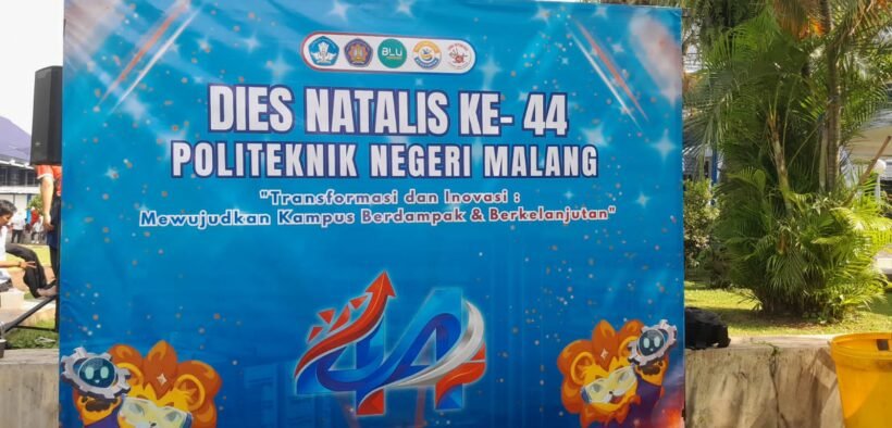 Memasuki usia ke-44, Politeknik Negeri Malang (Polinema) tancap gas dengan rangkaian perayaan Dies Natalis yang super padat