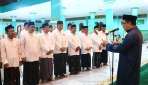 Pengurus Masjid Agung Raudlatul Jannah Probolinggo Resmi Dikukuhkan