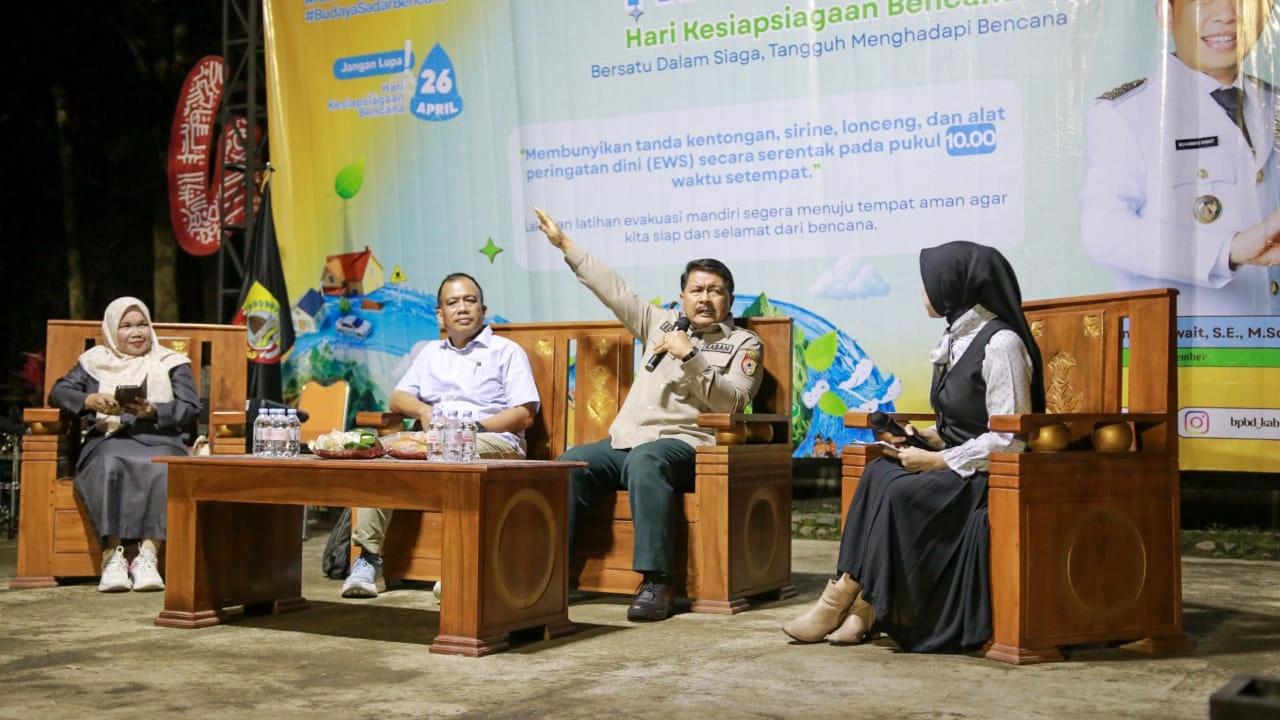 BPBD Jember mencatat 276 kejadian bencana dalam tiga bulan awal 2026, didominasi banjir dan angin kencang yang berdampak pada sektor ekonomi.