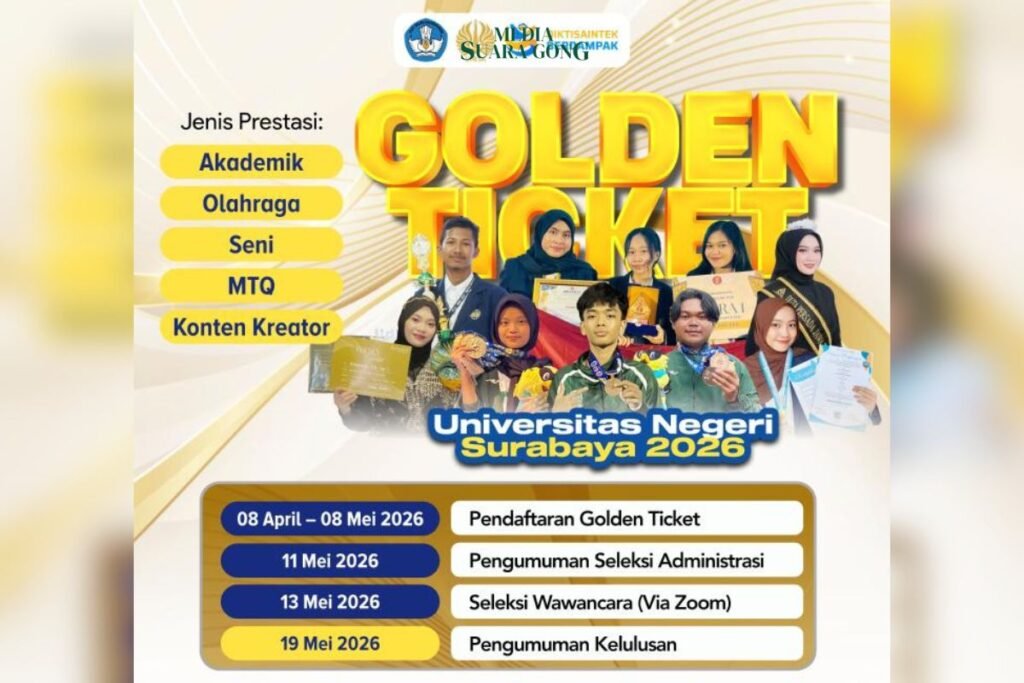 Golden Ticket Unesa 2026