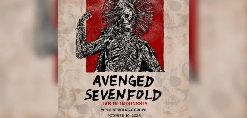 Ravel Entertainment baru aja kasih kabar gembira: band legendaris Avenged Sevenfold (A7X) bakal balik lagi ke Indonesia! Konser bertajuk "Avenged Sevenfold Live in Indonesia"