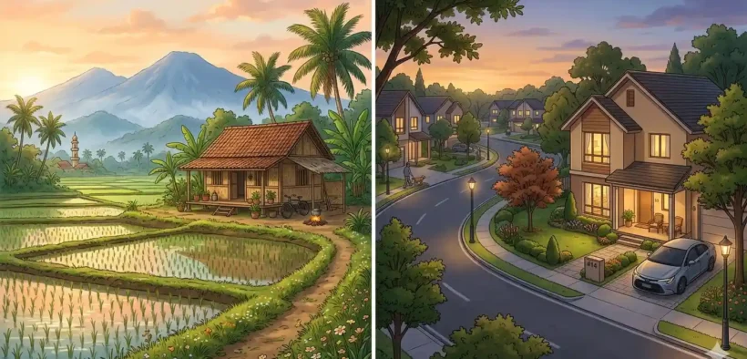 Terbukti, Slow Living di Perumahan Jauh Lebih Nyaman Ketimbang Desa yang Malah Bikin Stres