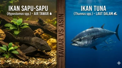 Mengapa kita bisa dengan tenang makan Tuna mentah di restoran tapi tidak pernah melihat orang makan ikan air tawar seperti sapu-sapu mentah?