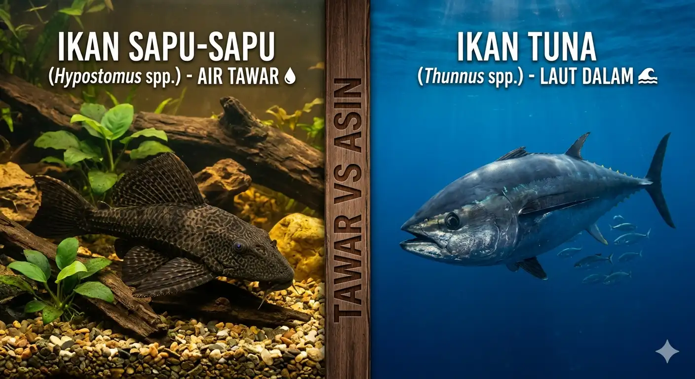 Mengapa kita bisa dengan tenang makan Tuna mentah di restoran tapi tidak pernah melihat orang makan ikan air tawar seperti sapu-sapu mentah?