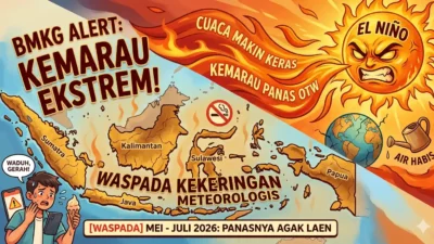 BMKG baru aja rilis data kalau indeks El Nino udah mulai menunjukkan tanda-tanda aktif, ini beberapa wilayah RI yang siap masuk kemarau