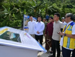 Wapres Gibran Tinjau Progres Bendungan Bagong Trenggalek