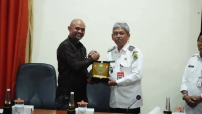 Pemerintah Kabupaten Trenggalek menerima kunjungan kerja Pemerintah Provinsi Aceh dalam rangka studi Sistem Transaksi Desa Non Tunai