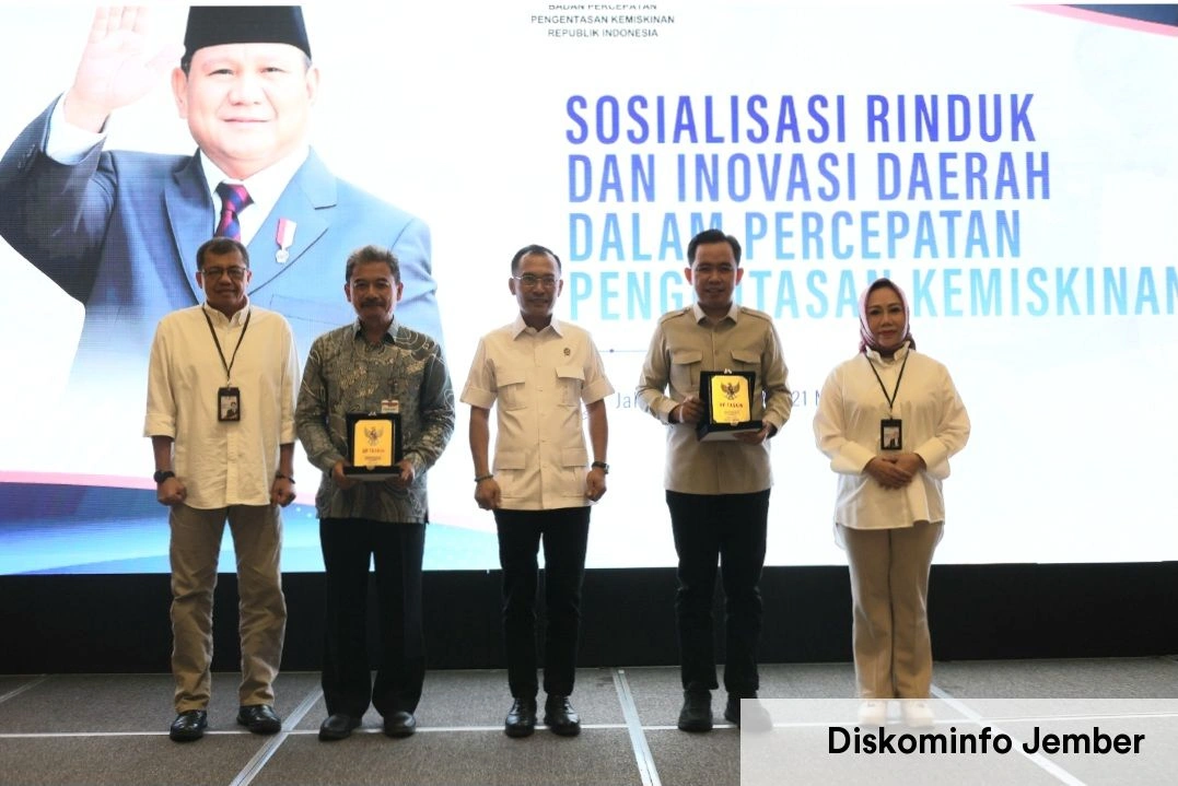 Pemerintah Kabupaten Jember mendapat apresiasi dari BP Taskin atas langkah verifikasi dan validasi Data Tunggal Sosial Ekonomi Nasional