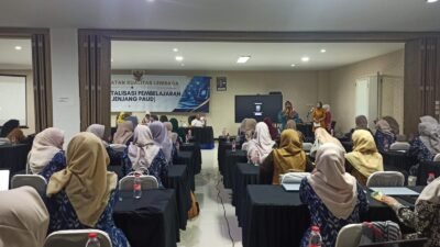 Dinas Pendidikan Kota Batu menggelar pelatihan multimedia dan pembelajaran digital bagi guru PAUD dan TK se-Kota Batu