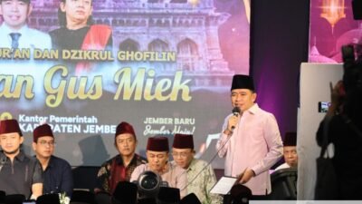 Pemkab Jember kembali memfasilitasi Majelis Sema’an Al-Qur’an dan Dzikrul Ghofilin Moloekatan Gus Miek. Perkuat Sinergi Pemerintah dan Ulama