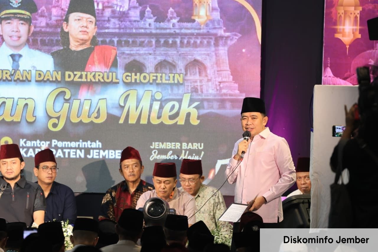 Pemkab Jember kembali memfasilitasi Majelis Sema’an Al-Qur’an dan Dzikrul Ghofilin Moloekatan Gus Miek. Perkuat Sinergi Pemerintah dan Ulama
