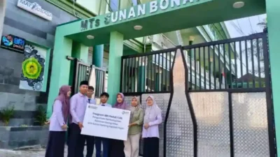 BRI Renovasi MTs Sunan Bonang Malang Lewat Program CSR Dukung Pendidikan